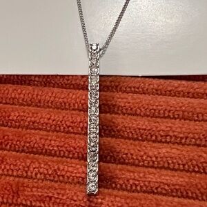 3/$18 Lia Sophia Daphne Silver Necklace Lot 1085